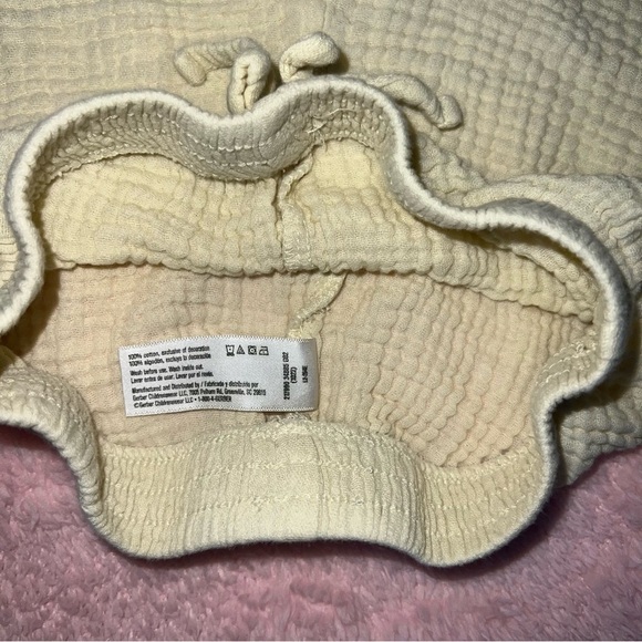 Girls Size 5T Modern Moments Yellow Gerber Pull-On Casual Summer Shorts - Picture 3 of 5